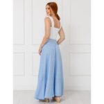Blusa Cropped Top Alças Largas Decote Reto GIANNI Branca