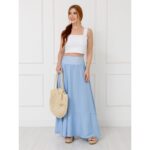 Blusa Cropped Top Alças Largas Decote Reto GIANNI Branca