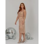 Blusa Cropped Regata Paetê GLOW Rose