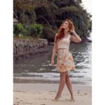 Saia Curta Envelope Transpassada Alfaiataria MARGARITA Floral Caramelo Tamanho Único