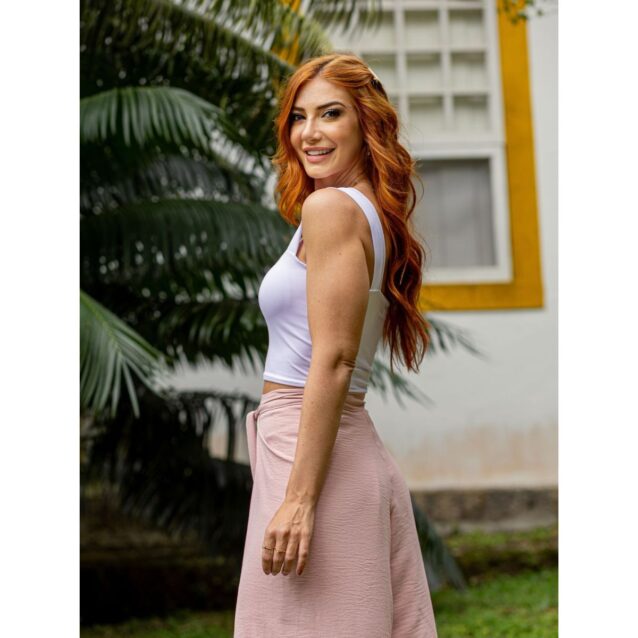 Calça Pantalona Transpassada Envelope VICTORIA Rosa Tamanho Único
